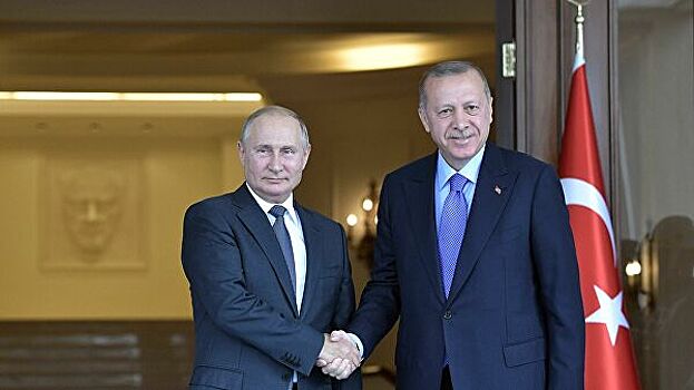 Путин и Эрдоган обсудят военную операцию Турции в Сирии