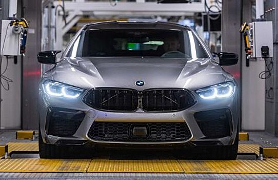 BMW M8 Gran Coupe уже встал на конвейер до официальной презентации