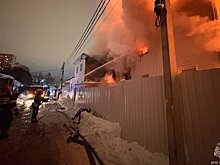 Пожар в частном доме в Люберцах локализован