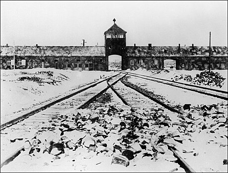 Концентрационный лагерь Освенцим.
