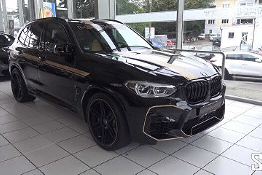 BMW X3 M 2020 года настроенный Manhart на 630 л.с.
