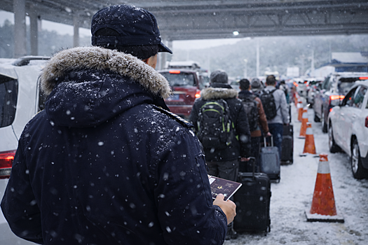 Время ожидания в очереди на сухопутной границе с Китаем сократилось