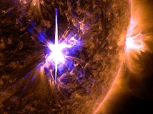 Самая сильная с 8 декабря вспышка произошла на Солнце