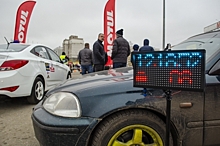 Ралли-спринт в Костроме: визг резины, дым из под колёс, крики болельщиков