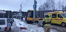 В ДТП с автобусом в Ижевске пострадали 9 человек