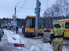 В ДТП с автобусом в Ижевске пострадали 9 человек