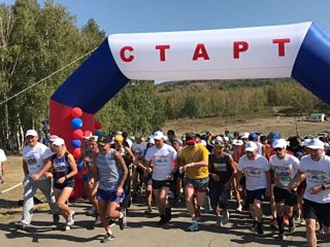 В Башкирии прошел забег вокруг озера Талкас