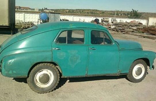 Автолюбитель из Украины восстановил легендарный ГАЗ М-20 «Победа»