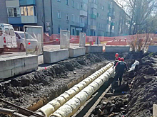 СГК ведет капитальные ремонты на теплосетях в Куйбышеве