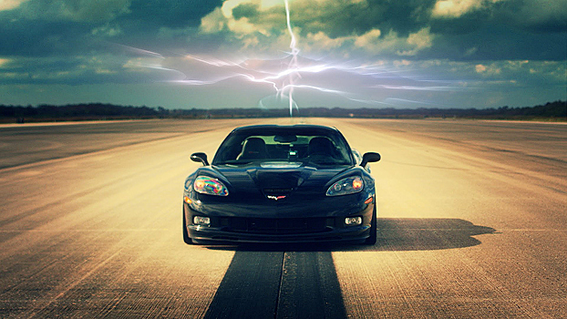 Электрический Chevrolet Corvette установил рекорд скорости