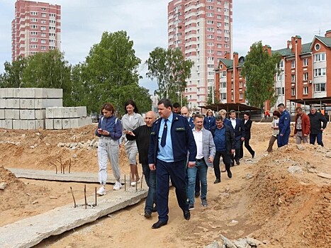 Прокурор Владимирской области побывал на строительстве школы в Коврове