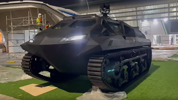 Украинский бронеавтомобиль-гибрид впервые представлен на выставке IDEX-2021