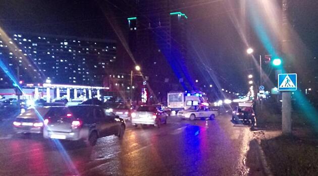 В Кирове водитель «девятки» сбил женщину: кировчанка госпитализирована