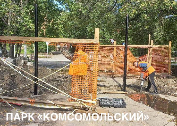 Мэр Иркутска Руслан Болотов рассказал о ходе благоустройства на пяти общественных пространствах областной столицы