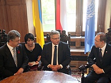 Порошенко призвал ООН ввести миротворцев в Донбасс