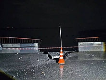 Сбитый украинский дрон повредил мост на въезде в Крым