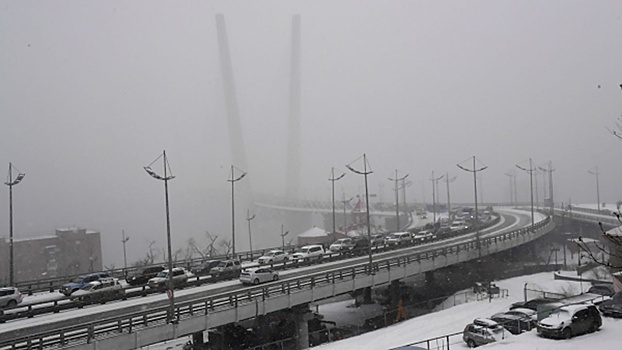 «Снег обжигает лицо»: сильнейшая метель обрушилась на Приморский край