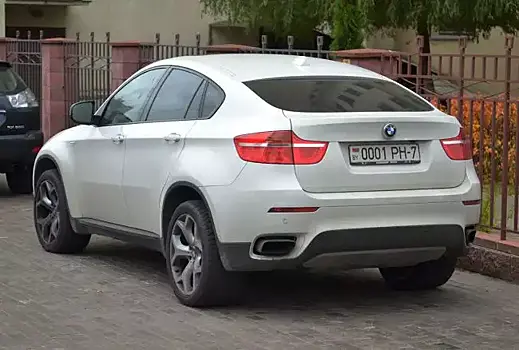 В Беларуси появились дешевые BMW X6