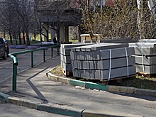 Специалисты начали ремонт дороги в поселении Кленовское