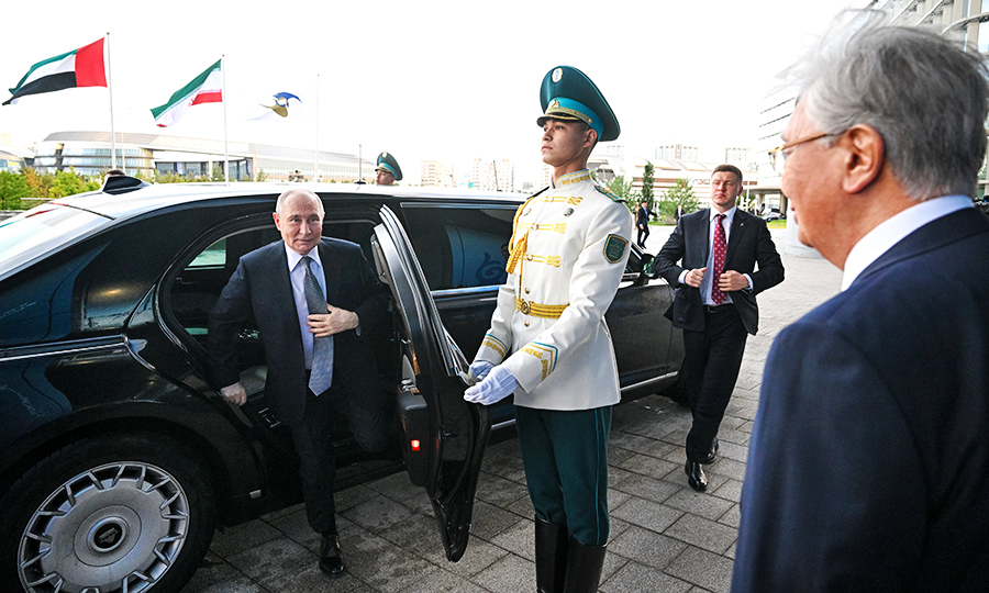 Мировые СМИ высоко оценили визит Путина в Казахстан