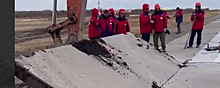 Рабочие начали реконструкцию взлётно-посадочной полосы в аэропорту Архангельска