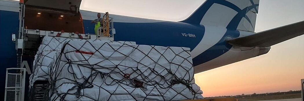 Авиакомпания AirBridgeCargo доставила 500 000 ампул с человеческим альбумином