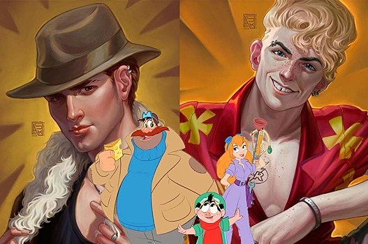 Персонажей мультсериала «Чип и Дейл» сделали людьми