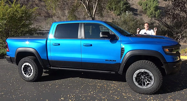  		 			?Пикап RAM 1500 TRX 2021 года выжимает 702 «лошади» 		 	