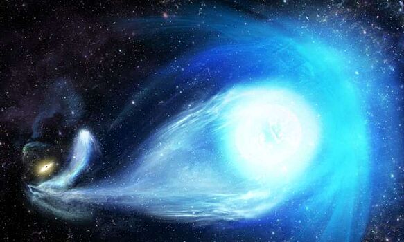 Обнаружена сверхбыстрая звезда, выброшенная из центра нашей галактики