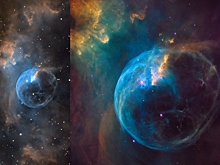 Астрофотограф из Новосибирска сравнил свое фото со снимками Хаббл