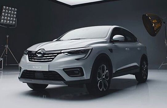 Кроссовер Renault Arkana представили под брендом Samsung