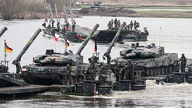 Силы НАТО начали переправу через Вислу на учениях Steadfast Defender
