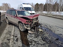 В массовом ДТП в Новосибирской области пострадали пять человек
