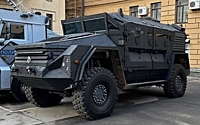 Для московской полиции разработали бронеавтомобиль с необычным дизайном