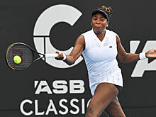 45-летняя Винус Уильямс вылетела в первом круге турнира в Хобарте