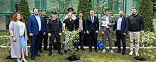 Красногорские полицейские вместе с общественниками приняли участие в акции «Сад памяти»