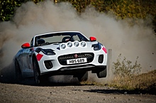 Jaguar подготовил F-Type для классического ралли