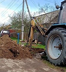 В нолинской деревне начался долгожданный ремонт водопровода