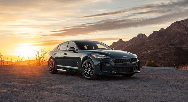 Kia Stinger 2022 года получил награду Top Safety Pick +
