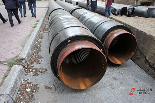 В микрорайоне «Европейский» в Тюмени приостановили строительство теплотрассы