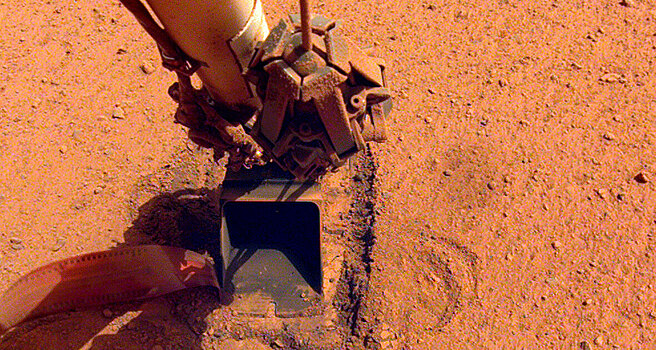 NASA сдалось в своих попытках пробурить поверхность Марса
