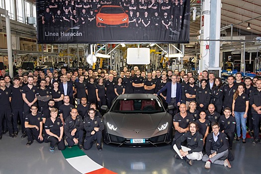 Huracan стал самой массовой моделью Lamborghini