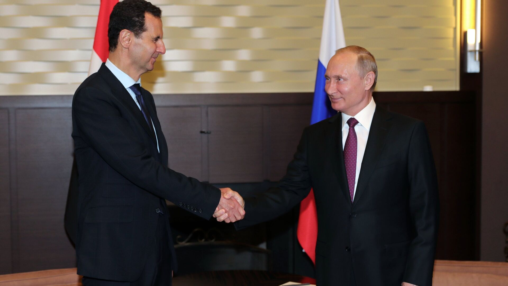 Асад поздравил Путина с Новым годом и пожелал России прогресса