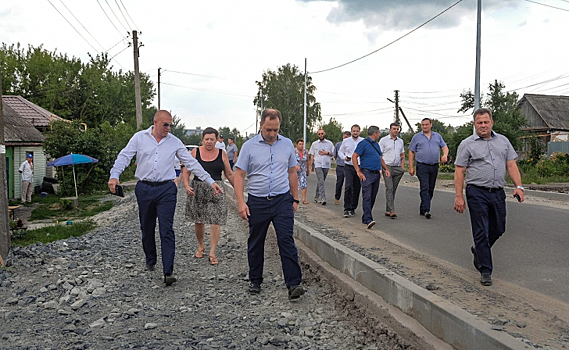 В Курске на ул.Фестивальной решили проблему со съездами к домам