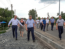 В Курске на ул.Фестивальной решили проблему со съездами к домам