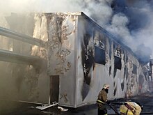 На складе в Ростовской области произошел пожар площадью 800 «квадратов»