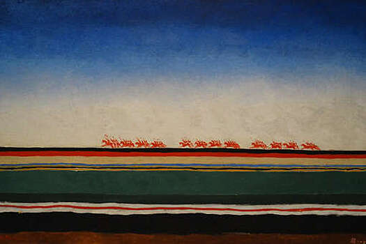 Картины Малевича и Шагала остаются на временных выставках в Испании