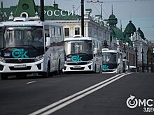В автобусах "ПАЗ" станет больше стоячих мест для удобства омичей