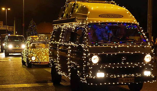 Классические автомобили марки Volkswagen выступят на мероприятии Twinkle Light 2021