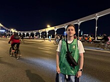 Жители Черемушек приняли участие во II Московском ночном велозаезде